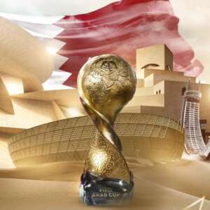 قطر ضد فلسطين | دور المجموعات | كأس العرب 🏆
